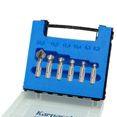 Sada krátkých záhlubníků nepovlakovaných