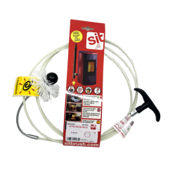 Kartáč sada PULIPELLET FLEX PRO nylon 3m D80/100, M12