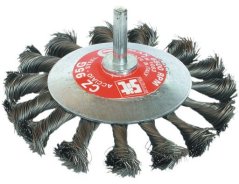 Kartáč kónický copánkový se stopkou CZ S.I.T. (CZ 95 6x25 0,35)