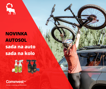 Nové dárkové sady AUTOSOL na údržbu auta a kola