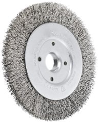 Kotoučový kartáč kadeřavý - ocel, průměr 150 mm (6151)