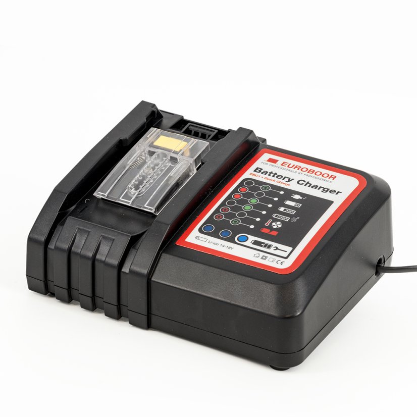 AKU magnetická vrtačka EBM 36 mm s dvěma 9Ah bateriemi a nabíječkou