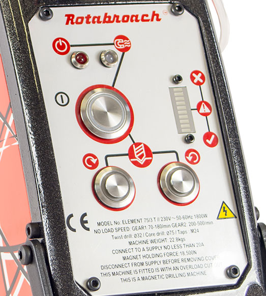 Magnetická vrtačka Element 75 Rotabroach