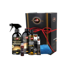 Dárková sada na ochranu laku a čištění exteriéru auta v luxusní černé dárkové krabici