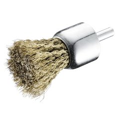 Štětcový kartáč kadeřavý - mosaz (P)