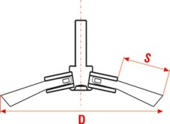 Kónický kartáč kadeřavý - ocel, 95 mm (CO90 G)
