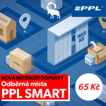 Nová možnost dopravy - Odběrná místa PPL SMART