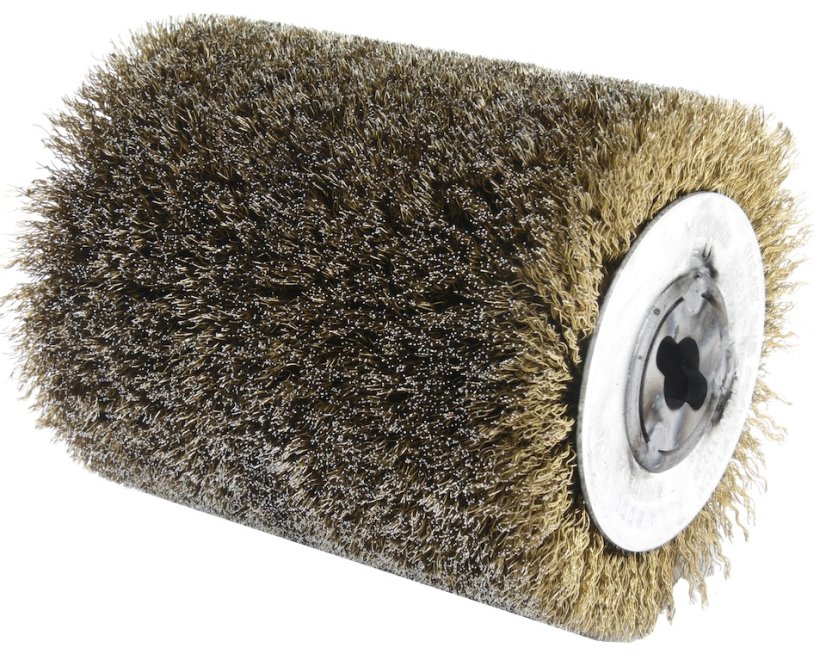 Kartáčovací válec Makita pomosazená ocel 115 mm Kartáčovací válec Makita pomosazená ocel 115 mm