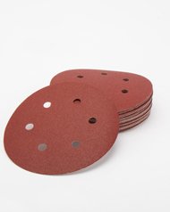 Brusný výsek pr. 150 mm, 6 děr na suchý zip