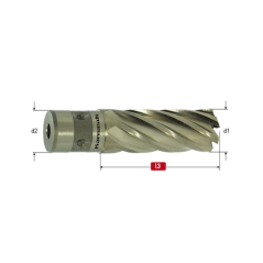 Jádrový vrták do kovu Gold Line Fein délka 40 mm (201146)