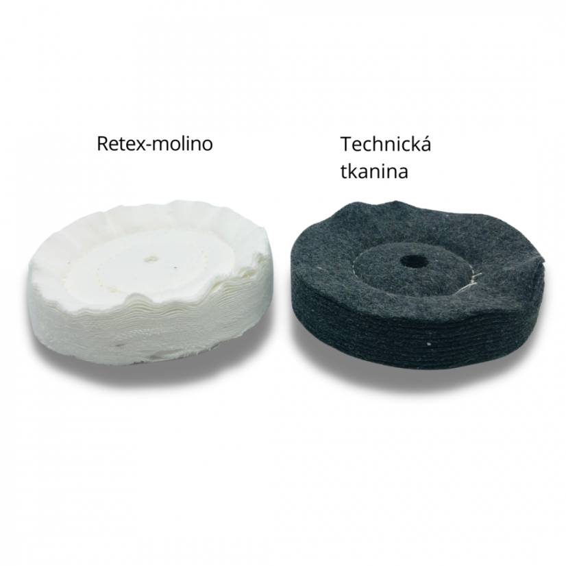 Látkový leštící kotouč průměr 150 mm
