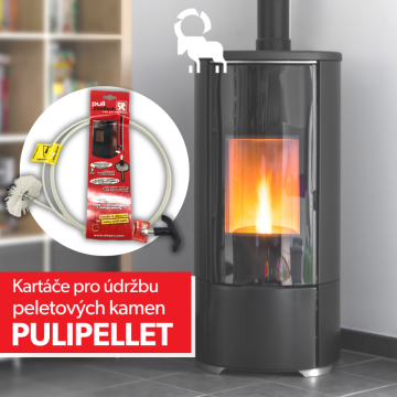 Kartáče na čištění peletových kamen PULIPELLET