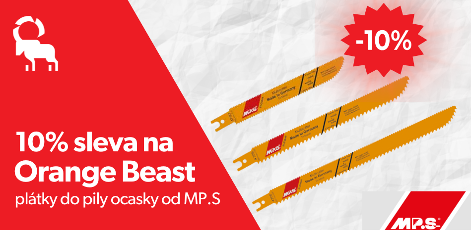 Všestranné pilové plátky Orange Beast se slevou 10%🪵🪚