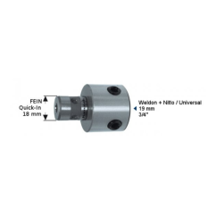 Adaptér Fein Quick-In 18 mm