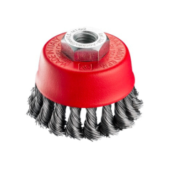 Hrncový kartáč copánkový - ocel (TZ)