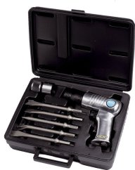 Pneumatické kladivo "Heavy Duty" v sadě AP 200