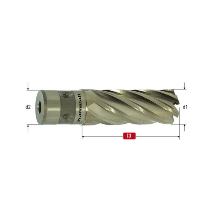 Jádrový vrták do kovu Gold Line Fein délka 40 mm (201146)