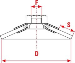 Kónický kartáč kadeřavý - pomosazená ocel, průměr 90 mm (CO90E)