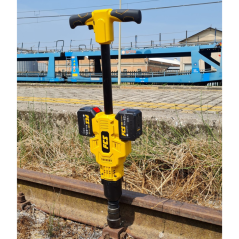 Akumulátorový rázový utahovák a vrtačka pražců e-MAV 2200