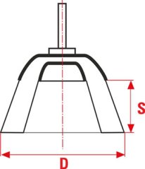 Hrncový kartáč kadeřavý (TE) pomosazená ocel