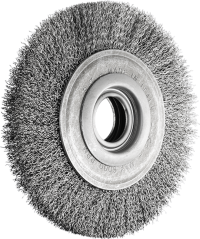 Obvodový kartáč kadeřavý 4204 šířka 36 mm ocel 250 mm