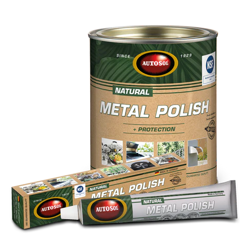 Metal Polish Natural čisticí a lešticí pasta na kovy 750 ml