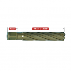 Jádrový vrták do kovu Hard line délka 150 mm (201665)