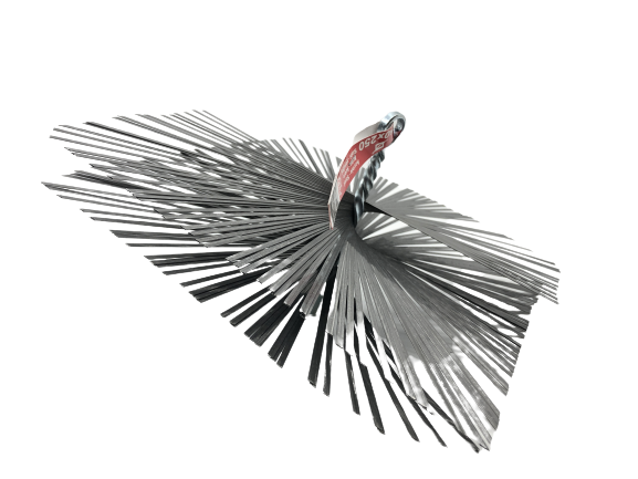 Komínové kartáče ocelové hranaté