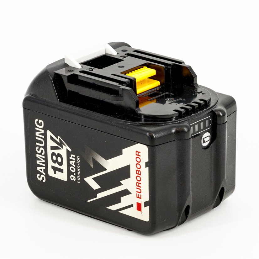 AKU magnetická vrtačka EBM 36 mm s dvěma 9Ah bateriemi a nabíječkou