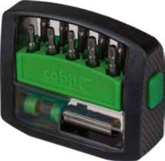 11 dílná sada bitů s patentovaným systémem T-rip