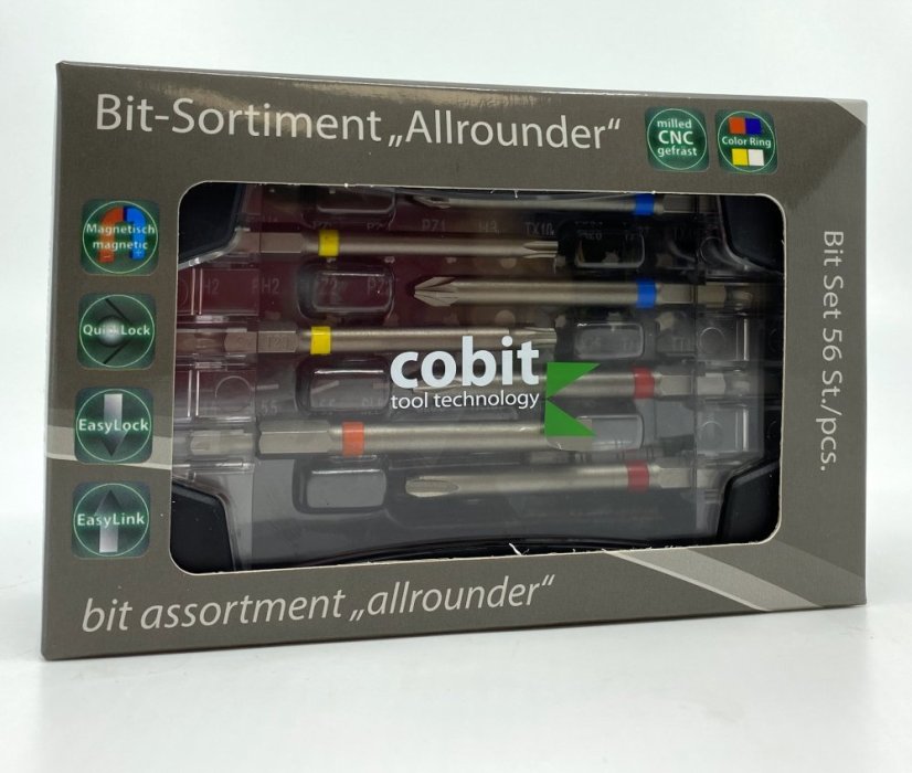 Bit sada 56ks barevné prodloužené