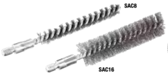 Trubkové kartáče upnutí M6 ocelové SAC