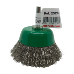 Hrncový kartáč kadeřavý (TE) nerez