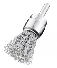 Štětcový kartáč kadeřavý - ocel (P)