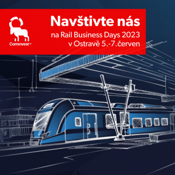 Navštivte nás na RAIL BUSINESS DAYS 2023 v Ostravě