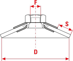 Kónický kartáč kadeřavý - ocel (CO)
