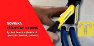 NOVINKA! FIX RING příchytky trubek.