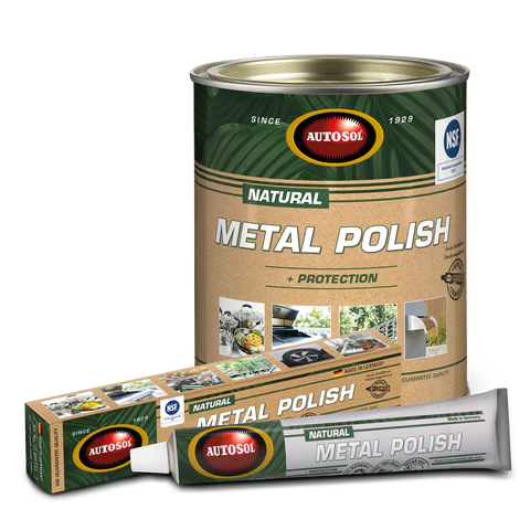 Metal Polish Natural čisticí a leštící pasta na kovy 75 ml