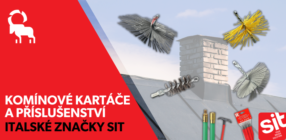Komínové kartáče a příslušenství SIT 🏠