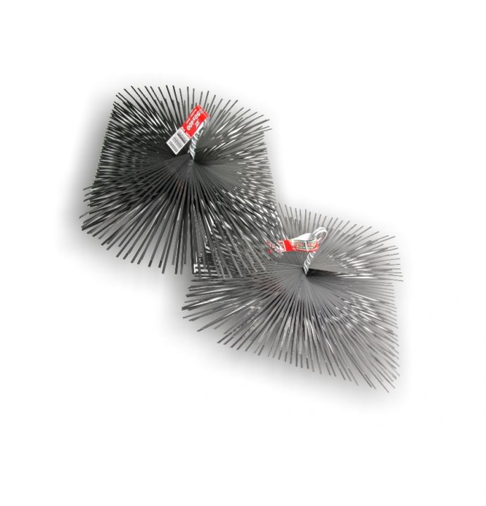 Komínové kartáče ocelové hranaté