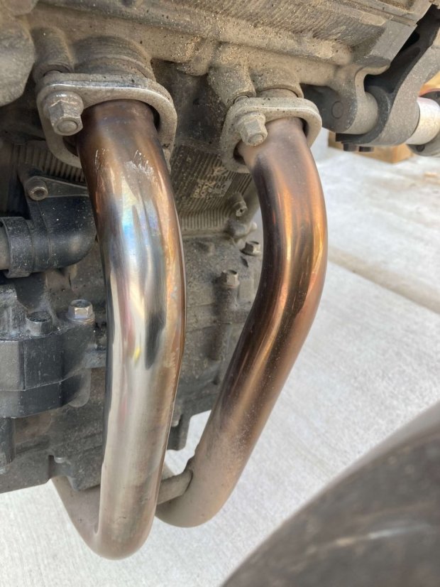 Čištění výfukových svodů