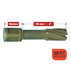 Jádrový vrták do kovu Karnasch Hard line délka 55 mm