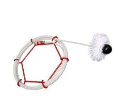 Kartáč PULIPELLET nylon D80/100, kabel 10m S.I.T. (Pulipellet 10m D80/100 nyl P)