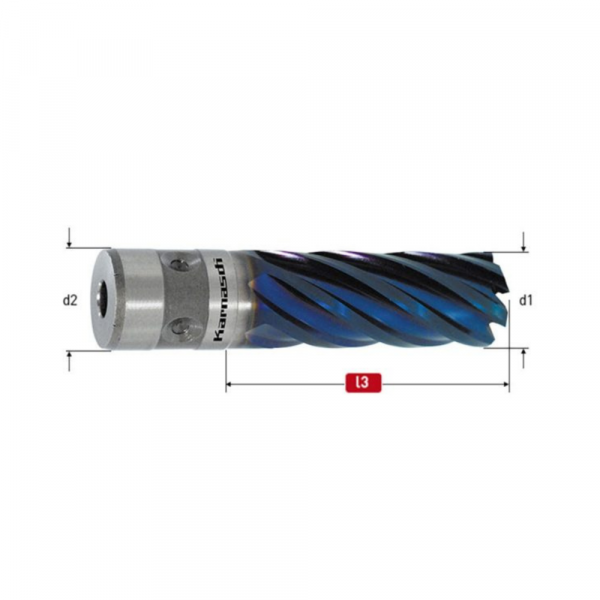 Jádrový vrták do kovu Blue Line Fein délka 40 mm (201146)