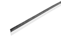 Samolepící těsnící kartáčová lišta na dveře PVC, délka 1 m