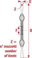 Obvodový kartáč copánkový M14 nerez 180 mm