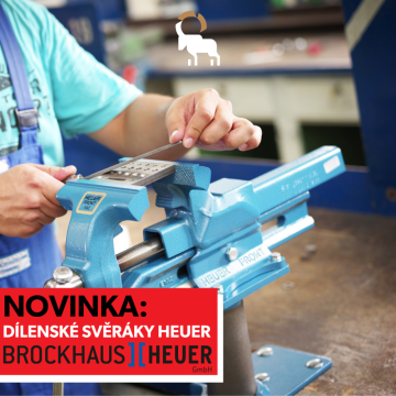 Nově v naší nabídce: profesionální svěráky HEUER