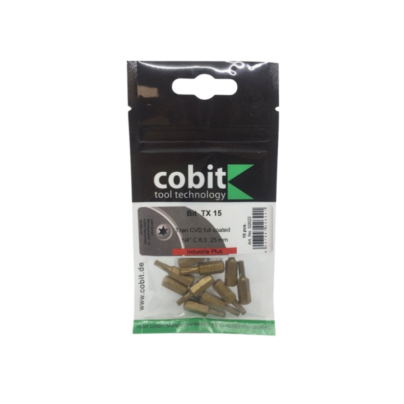 Bit Torx TX 15 TiN CVD povlak