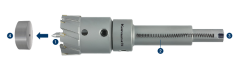 Adaptér pro korunkové vrtáky Power Drill pr. 14-120 mm