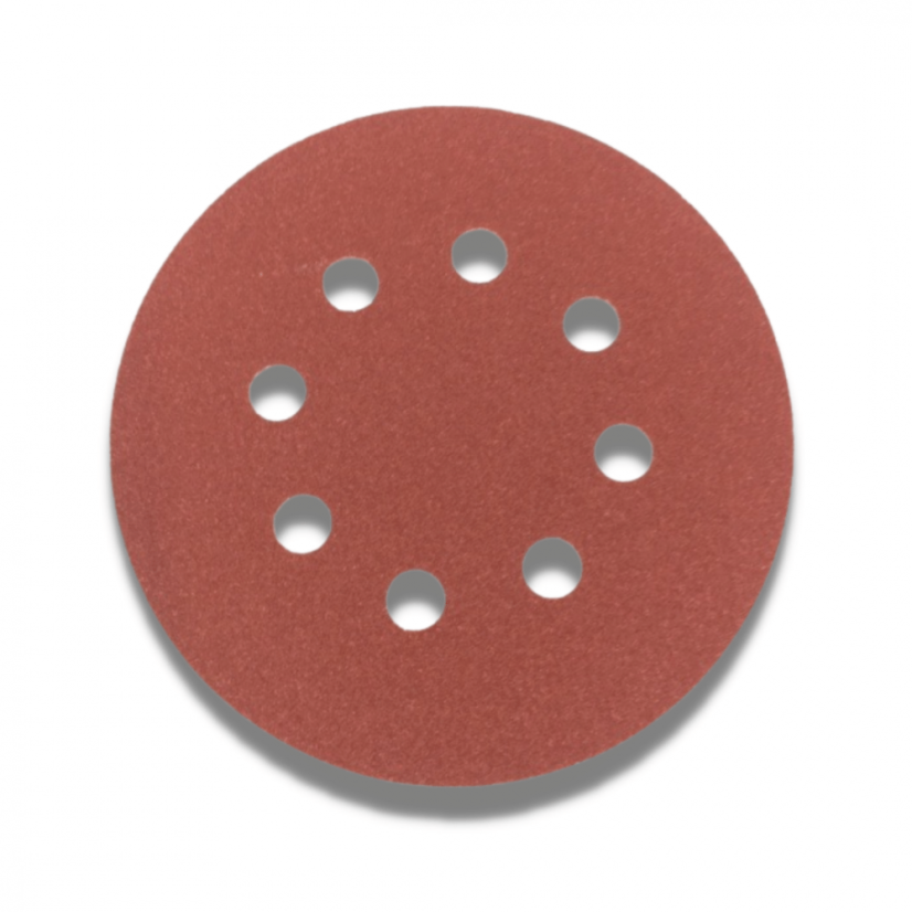 Brusný výsek pr. 125 mm, 8 děr na suchý zip CR57V